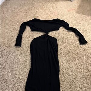 Beach Bunny Black Backless Dress